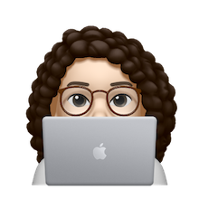 My avatar with a laptop